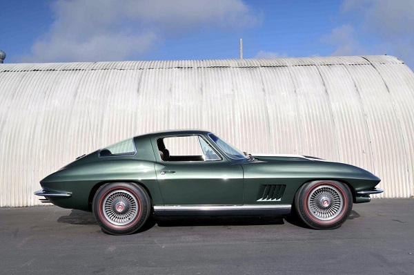 Number Three C2 Corvette L89 Sting Ray Produced 1967 Number Built 16