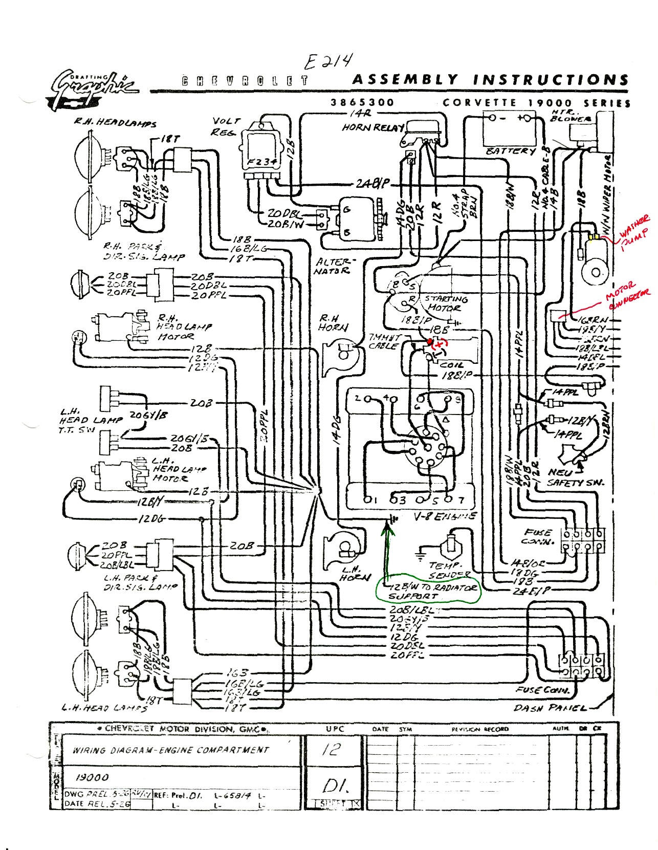Wiring Diagram For A 1965 Corvette | Get Free Image About Wiring Diagram