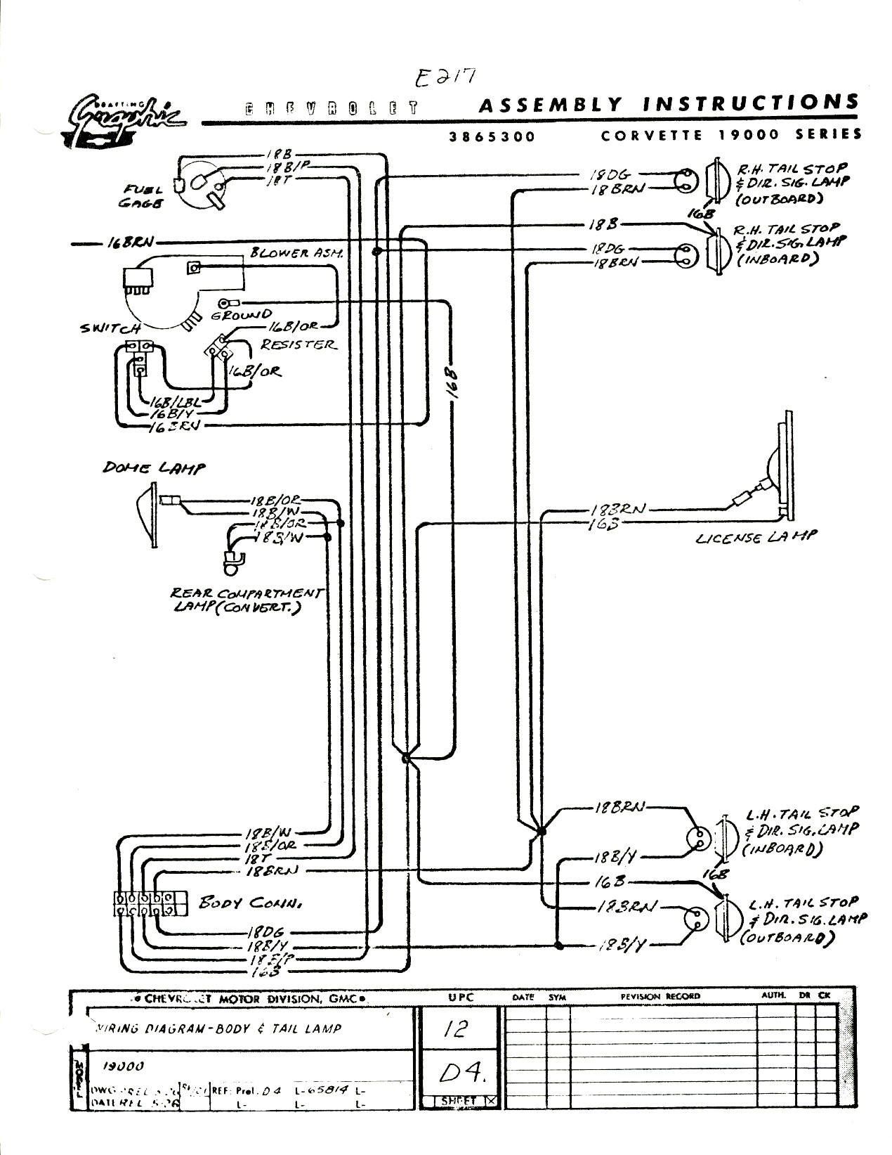 I Need A 1965 Wiring Diagram - Corvetteforum