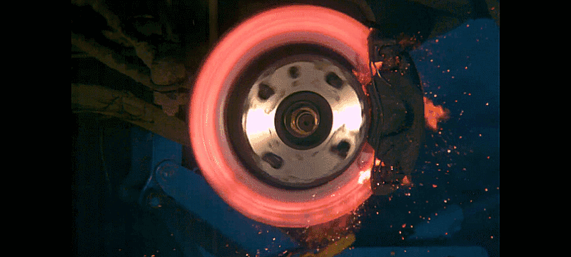 brake rotor explosion
