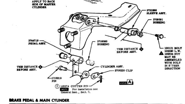 What is a clutch pedal assembly?