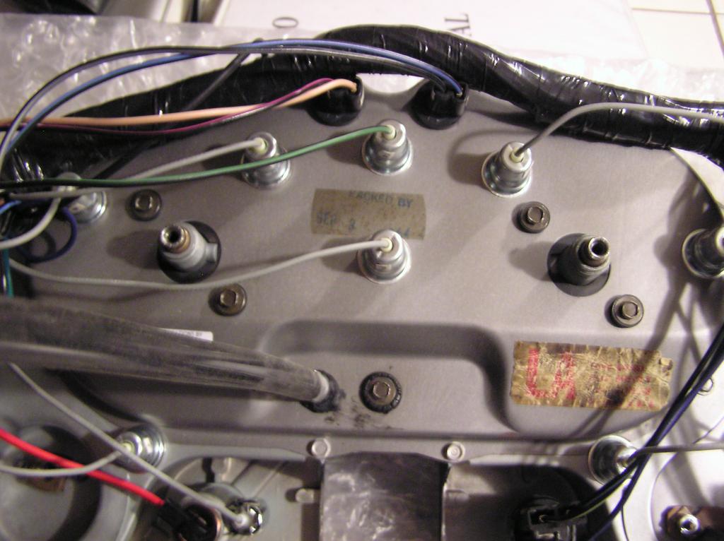 65 gauge cluster wiring pictures - CorvetteForum - Chevrolet Corvette