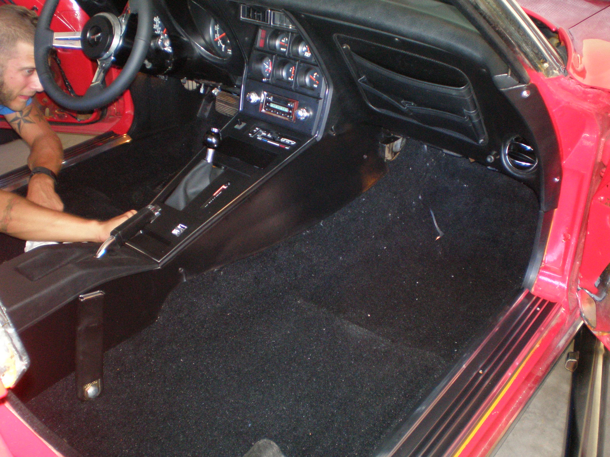 How Hard Is It To Install Carpet In 1977 Corvette