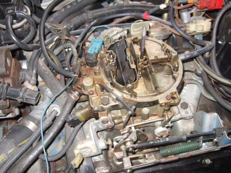 1981 V8 with Air and Cruise: Carb Replacement. What do the ... 1969 impala wiring harness 
