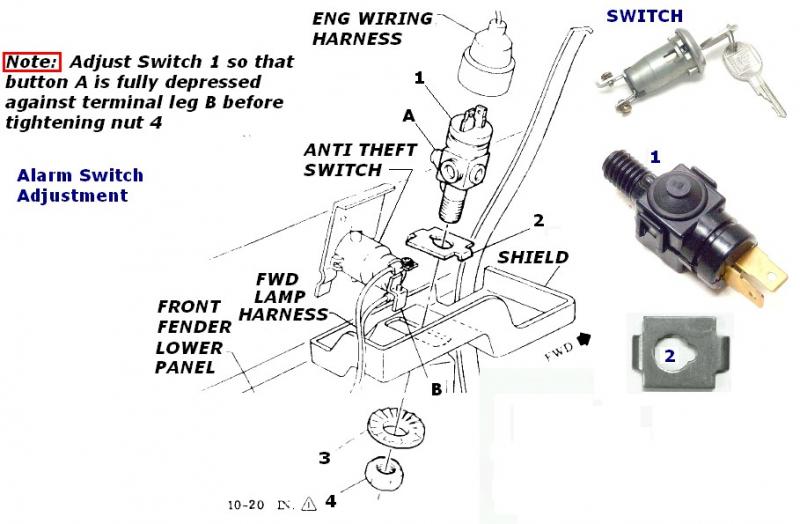 Alarm Schematic for 1975 - CorvetteForum - Chevrolet Corvette Forum