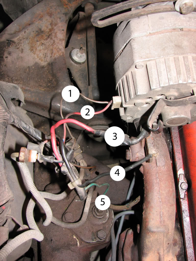 1971 alternator wiring question -help - CorvetteForum - Chevrolet