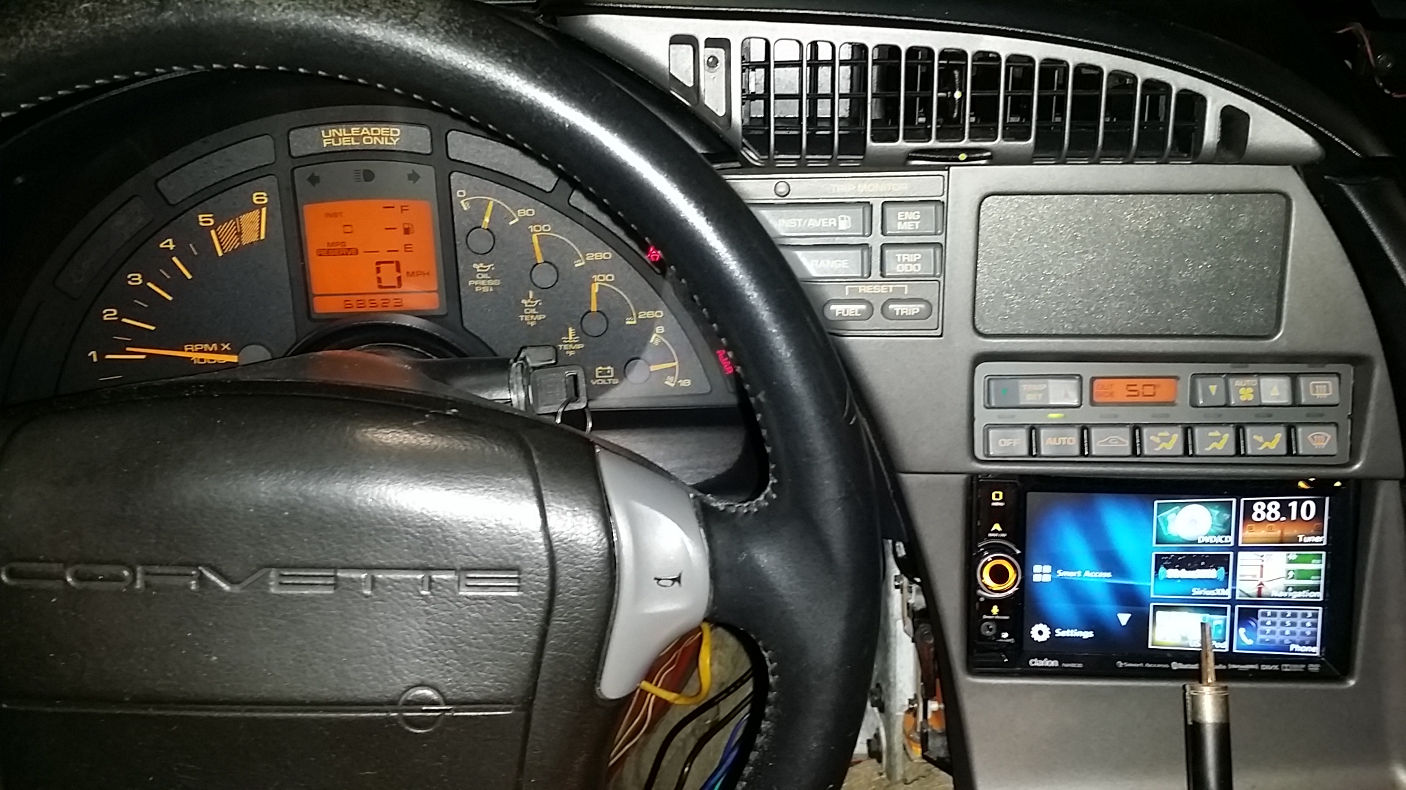 Double Din Radio Install Completed Finally. - CorvetteForum - Chevrolet