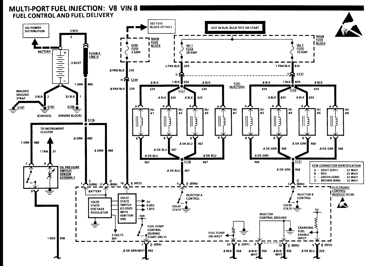 1986 all of a sudden started to flood out. HELP ... 1982 corvette ecm wiring diagram 