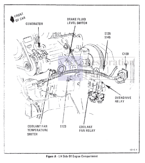 1989 Corvette Engine Compartment Diagram