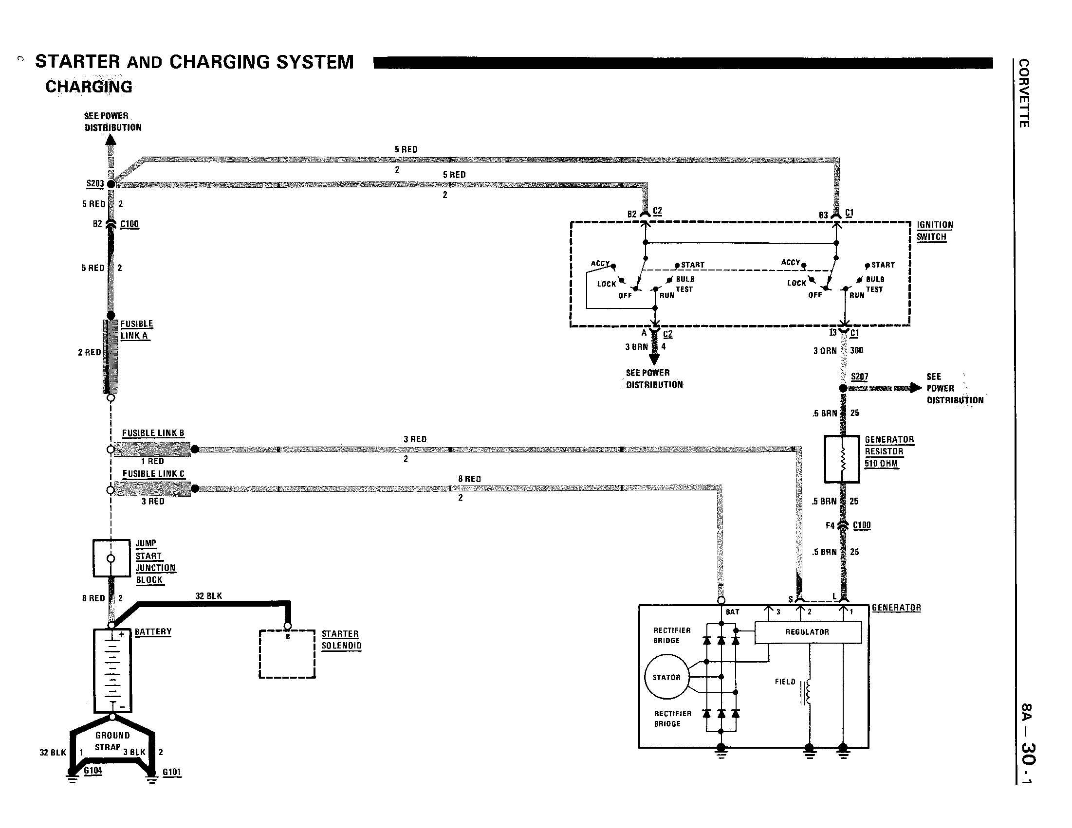 Alternator wiring diagram - CorvetteForum - Chevrolet Corvette Forum  Discussion  1982 Corvette Alternator Wiring Diagram    Corvette Forum