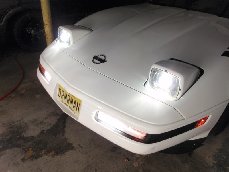 Corvette C4 headlight cover lid left.