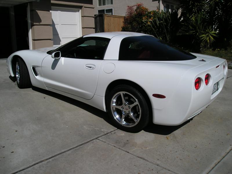 2004 Corvette Only 10k Rare White With Red Interior