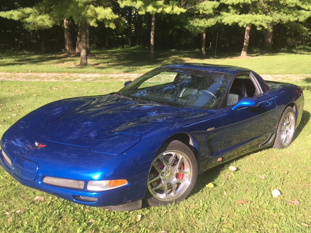 Fs For Sale 02 Z06 Supercharged Electron Blue 26600 Miles 28500