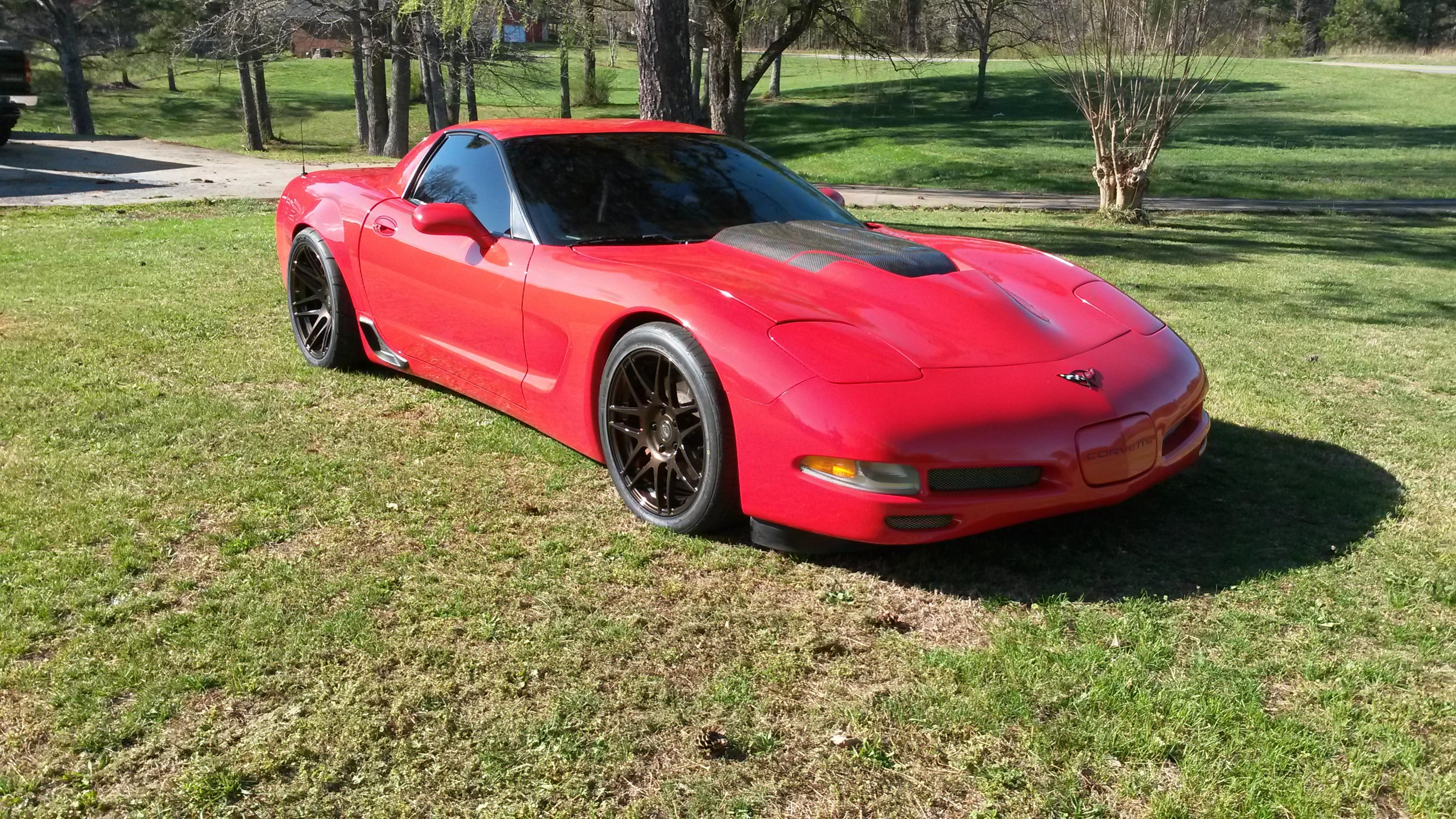 Complete widebody kit for c5 corvettes. 