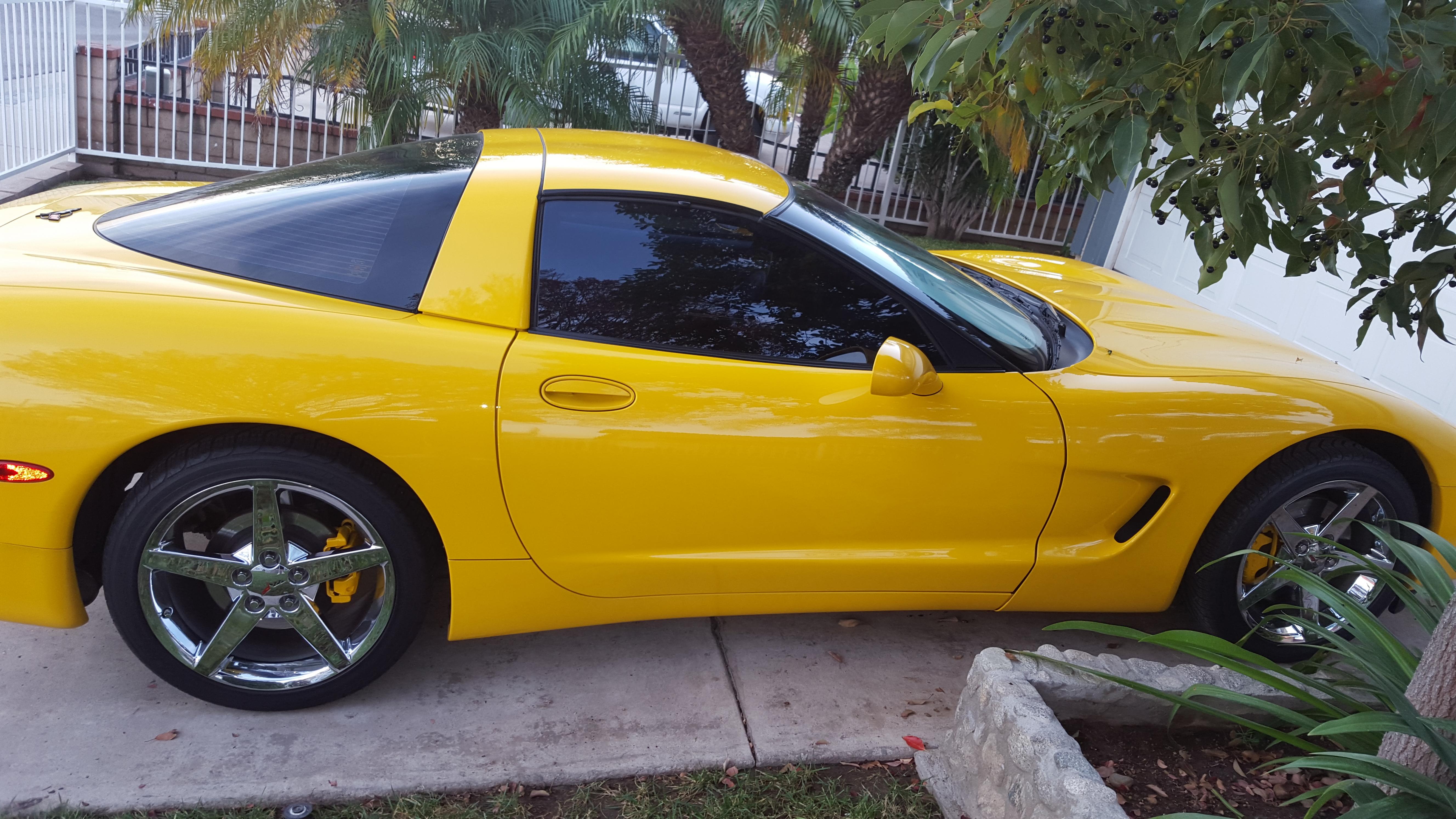 Corvette Caliper Paint, Aerosol Bright Yellow