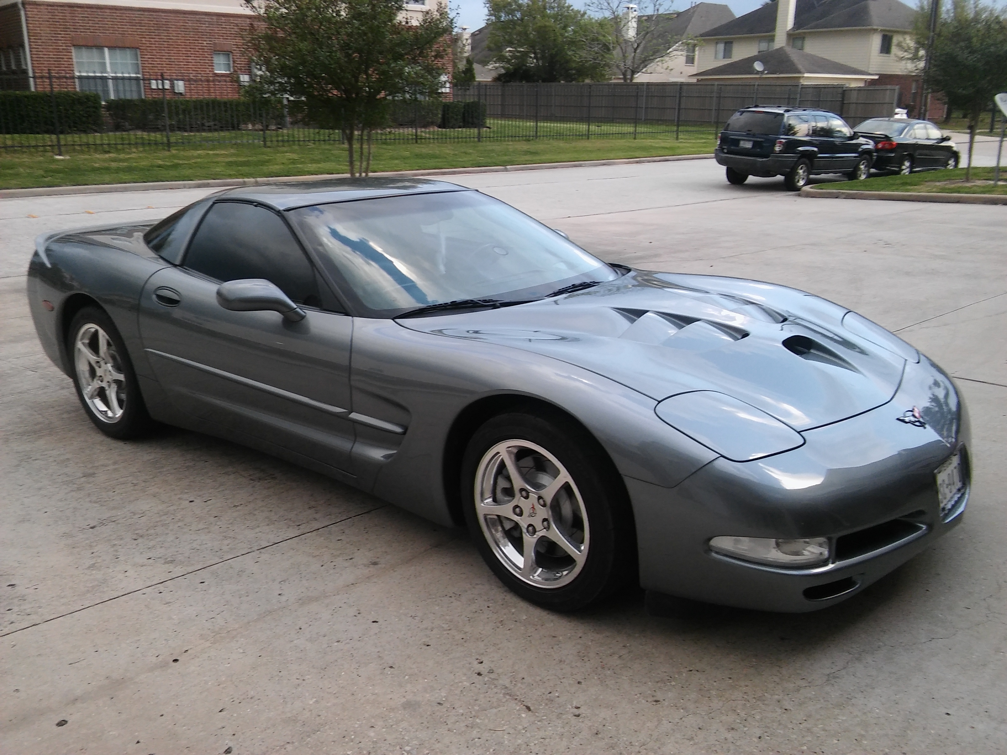 Details about / Corvette C5 CHROME Show Car Hood Prop 2004 2003 2002 2001 2...