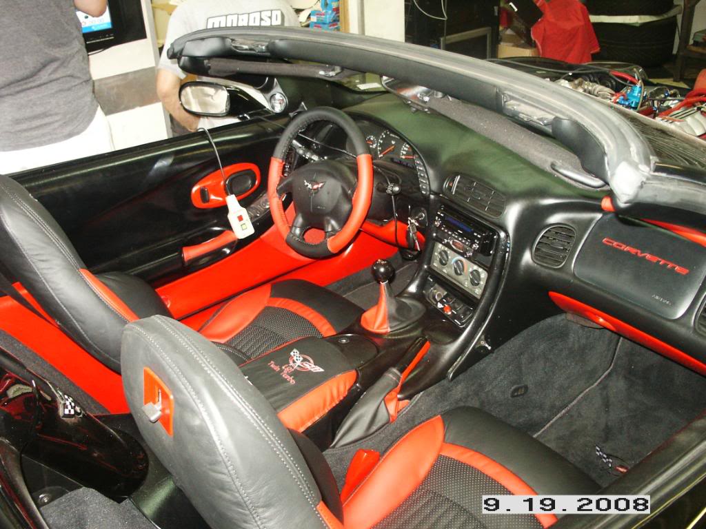 Lets See Em Black C5 S With Torch Red Interior