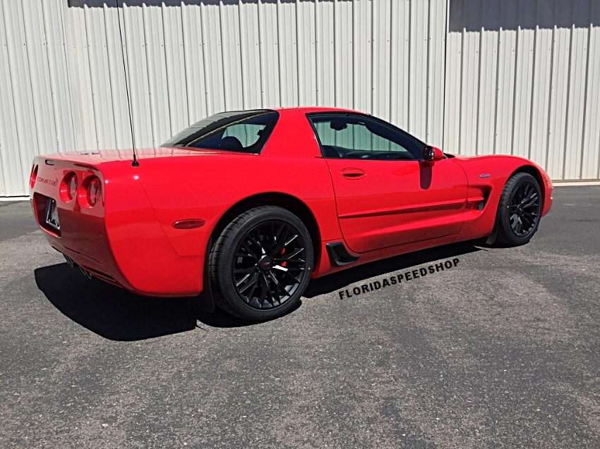 New C7 Z06 Style Wheels Now Available For C5 Satin Black Gunmetal
