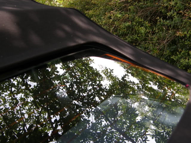 Re-glue convertible rear window / Cabrio Heckscheibe kleben  /オープンカーリアウィンドウ修理 