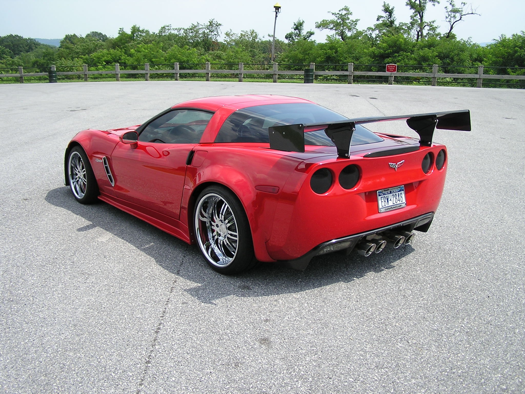 Inspired by the corvette c5r and the european tuner cars, this new wide... 
