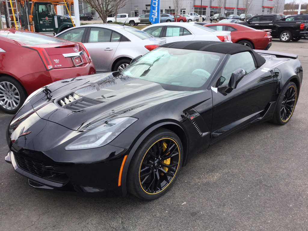 Just Delivered - 2016 Corvette Z06 Convertible C7.R Special Edition! 