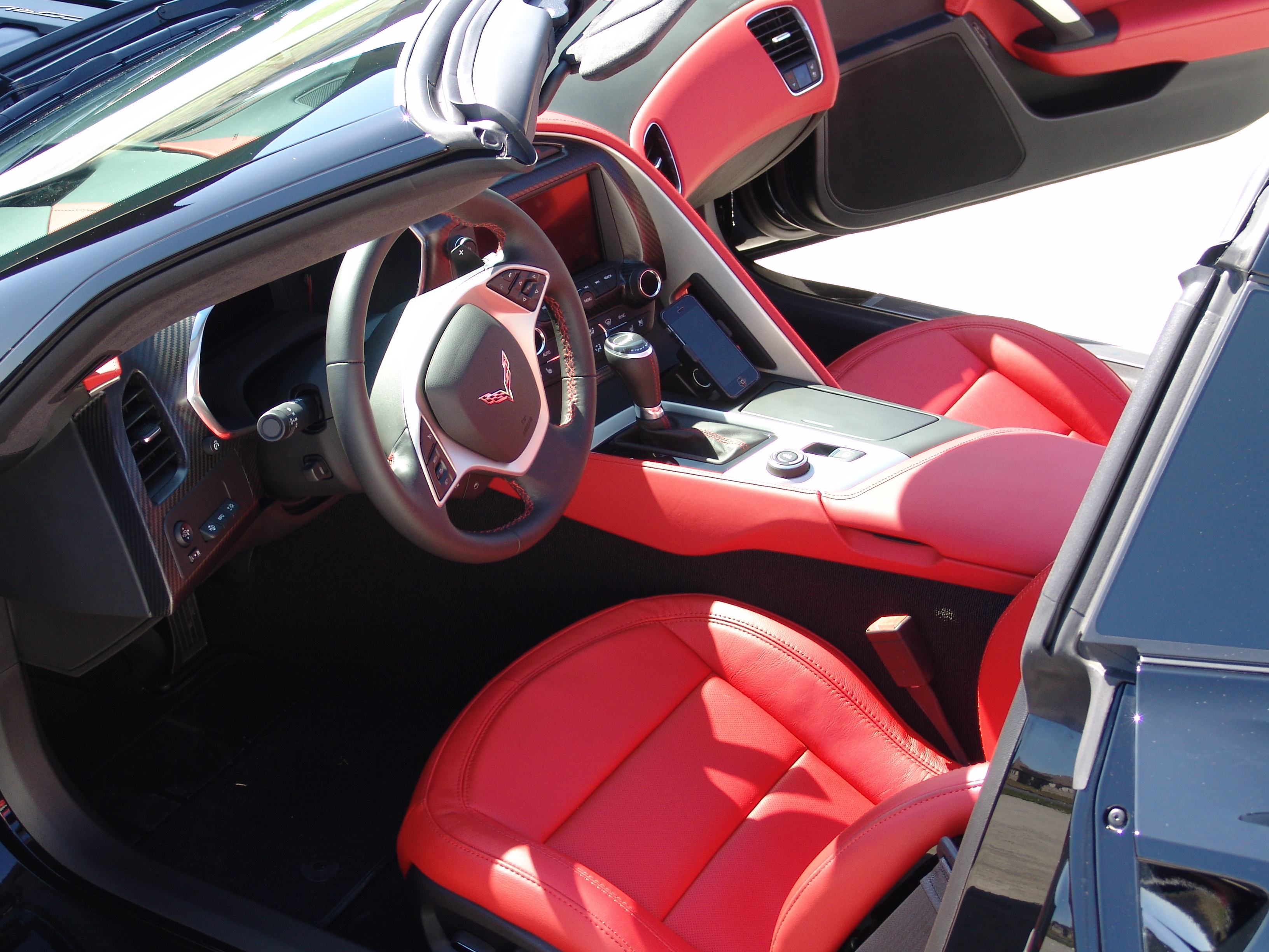 Adrenaline Red Interior Corvetteforum Chevrolet Corvette