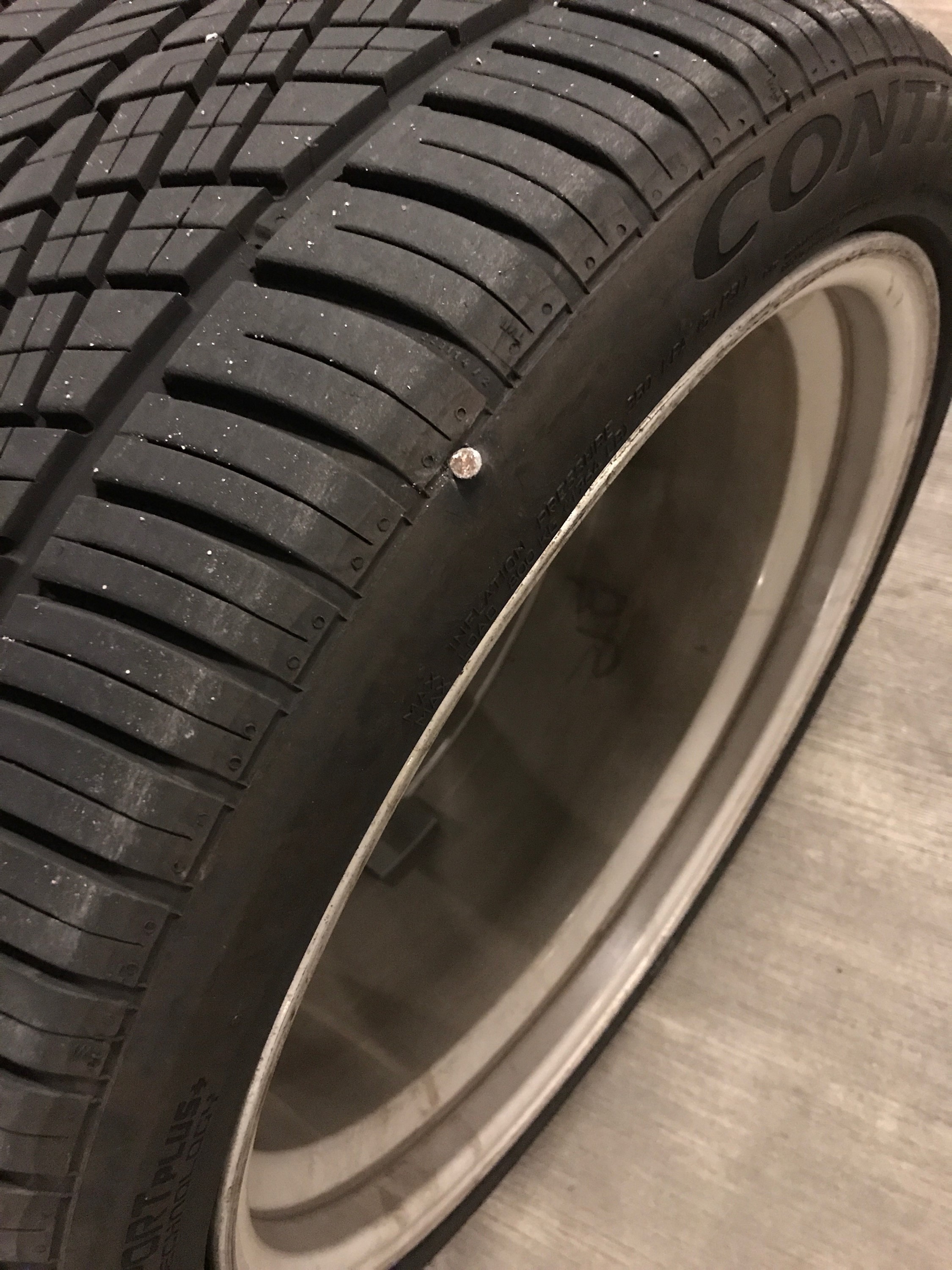 Image result for nail in tire