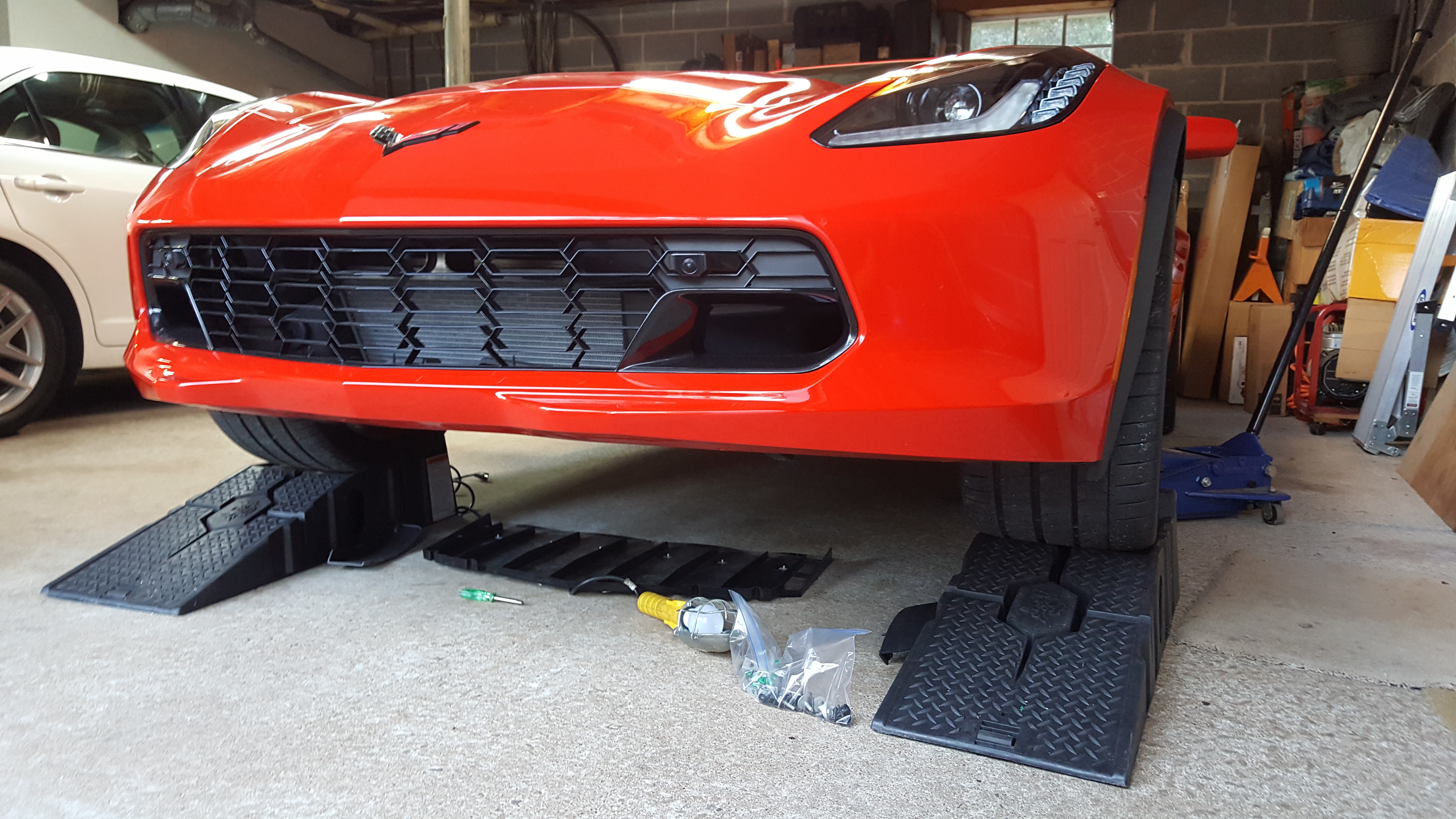 Front splitter removal - CorvetteForum - Chevrolet Corvette Forum