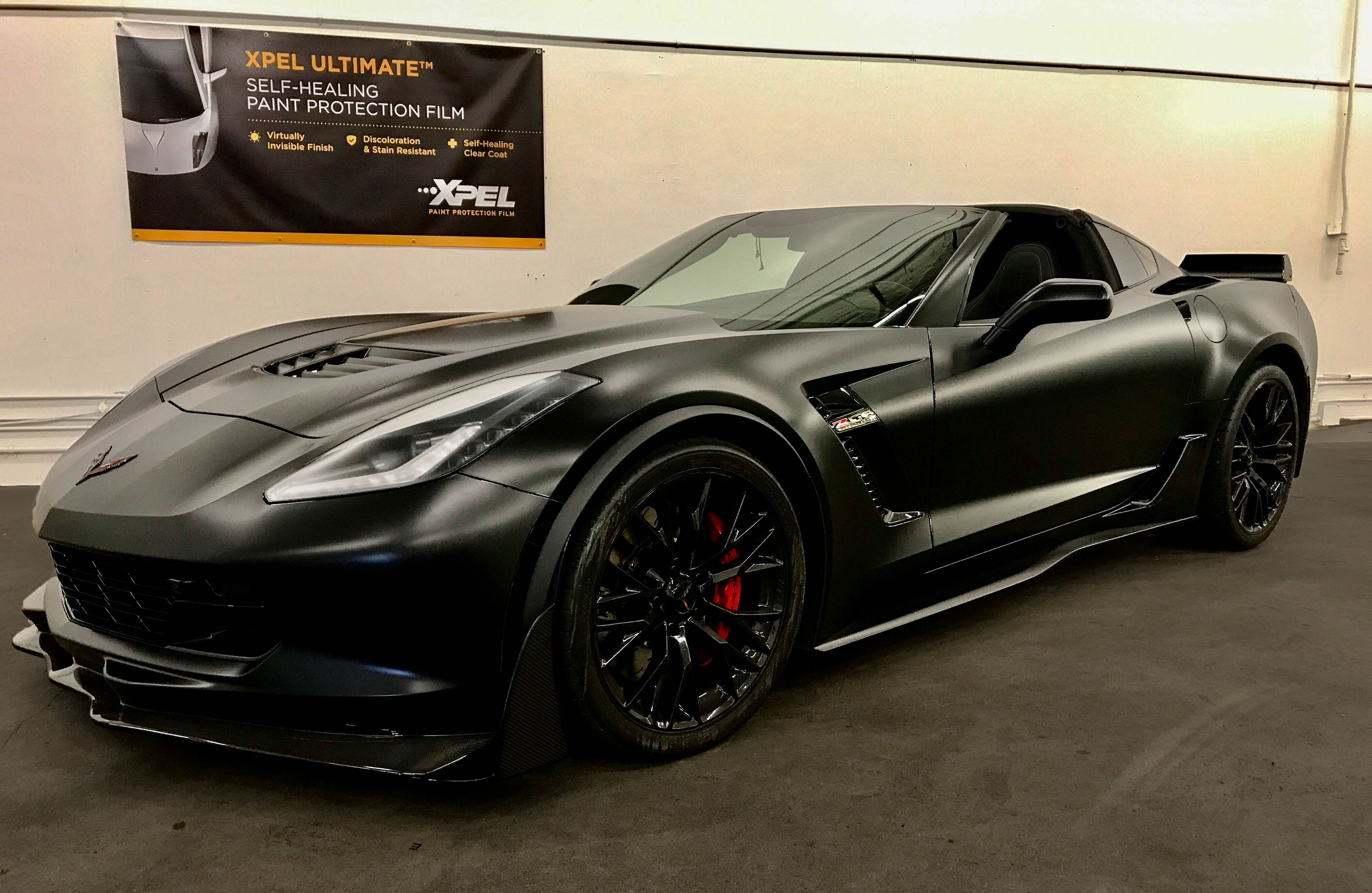 STEALTH Wrapped Z06.