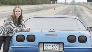 North Dakota Woman Enjoying Life in Fast Lane in Her C4 Corvette
