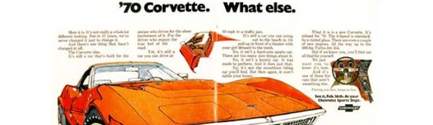 Corvette History Through Ads: Changes