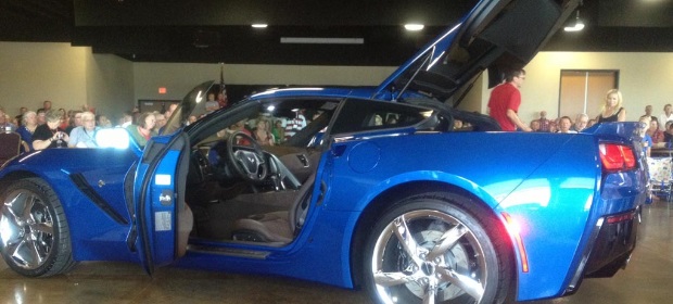 Reveal of the 2014 Corvette Stingray Premiere Edition at the Corvette Museum