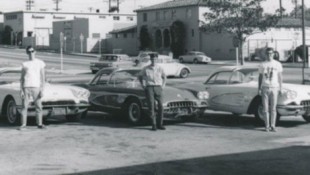 Throwback Thursday: Tres Corvettes in South Pasadena