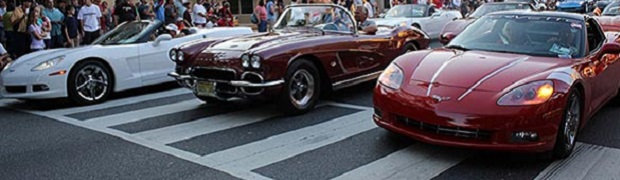 2013 Corvettes at Carlisle – Downtown Parade