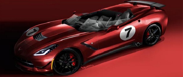 C7 Corvette Stingray Racer Homage Concept Design