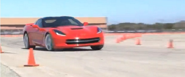 Chevy Corvette Stingray High Speed Test Course