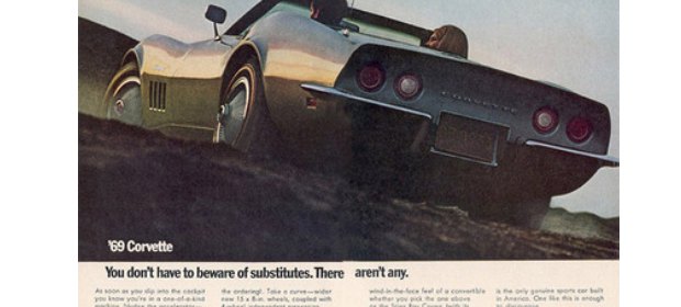 Corvette History Through Ads: There is no Substitute