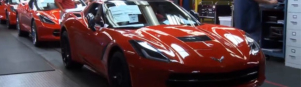 Video: C7 Corvette Stingray on the Production Line at Bowling Green