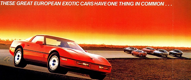 Corvette History through Ads: Europe Blinked