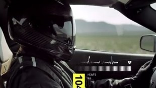 Reverse Test Drive Monitors Driver Biometrics while Testing the C7 Corvette Stingray