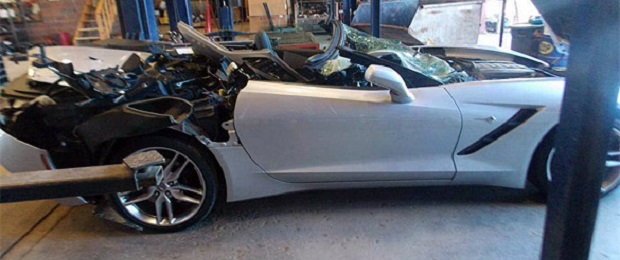 Another 2014 Corvette Stingray Bites the Dust