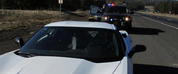 Is This the C7 Corvette Stingray’s First Encounter with Law Enforcement?