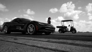 2014 C7 Chevrolet Corvette Stingray Burns Through the Texas Mile at 166 mph