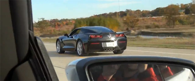 This Drag Race is Closer than You’d Think – Automatic C7 Corvette vs. GT500