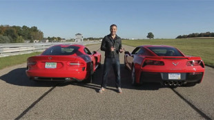 2014 Chevy Corvette Stingray and 2014 SRT Viper GTS Share Track