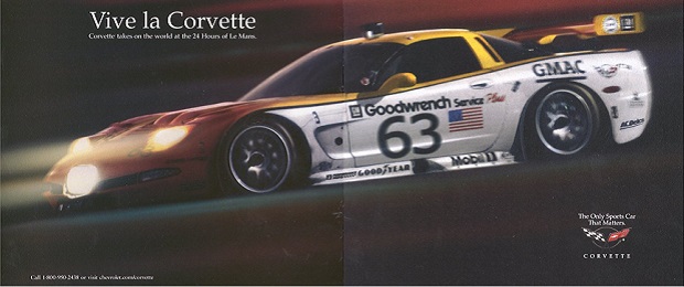 Corvette History through Ads: The C5R and Factory Racing, Part 3