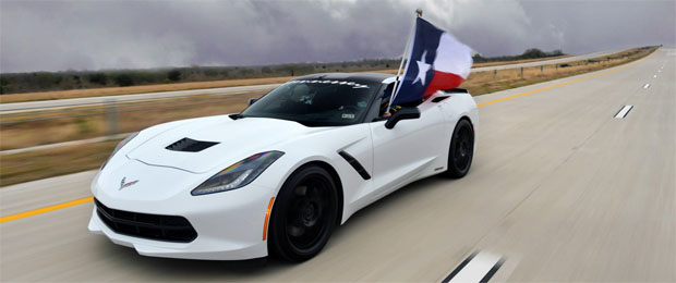 Hennessey HPE600 Corvette is First C7 to Break 200 mph