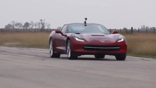 John Heinricy Tests the Hennessey HPE600 C7 Corvette