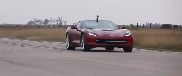 John Heinricy Tests the Hennessey HPE600 C7 Corvette