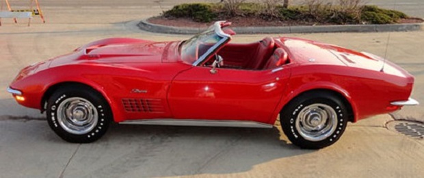 Red on Red 1971 LS6 Convertible Headed to Russo and Steele Scottsdale